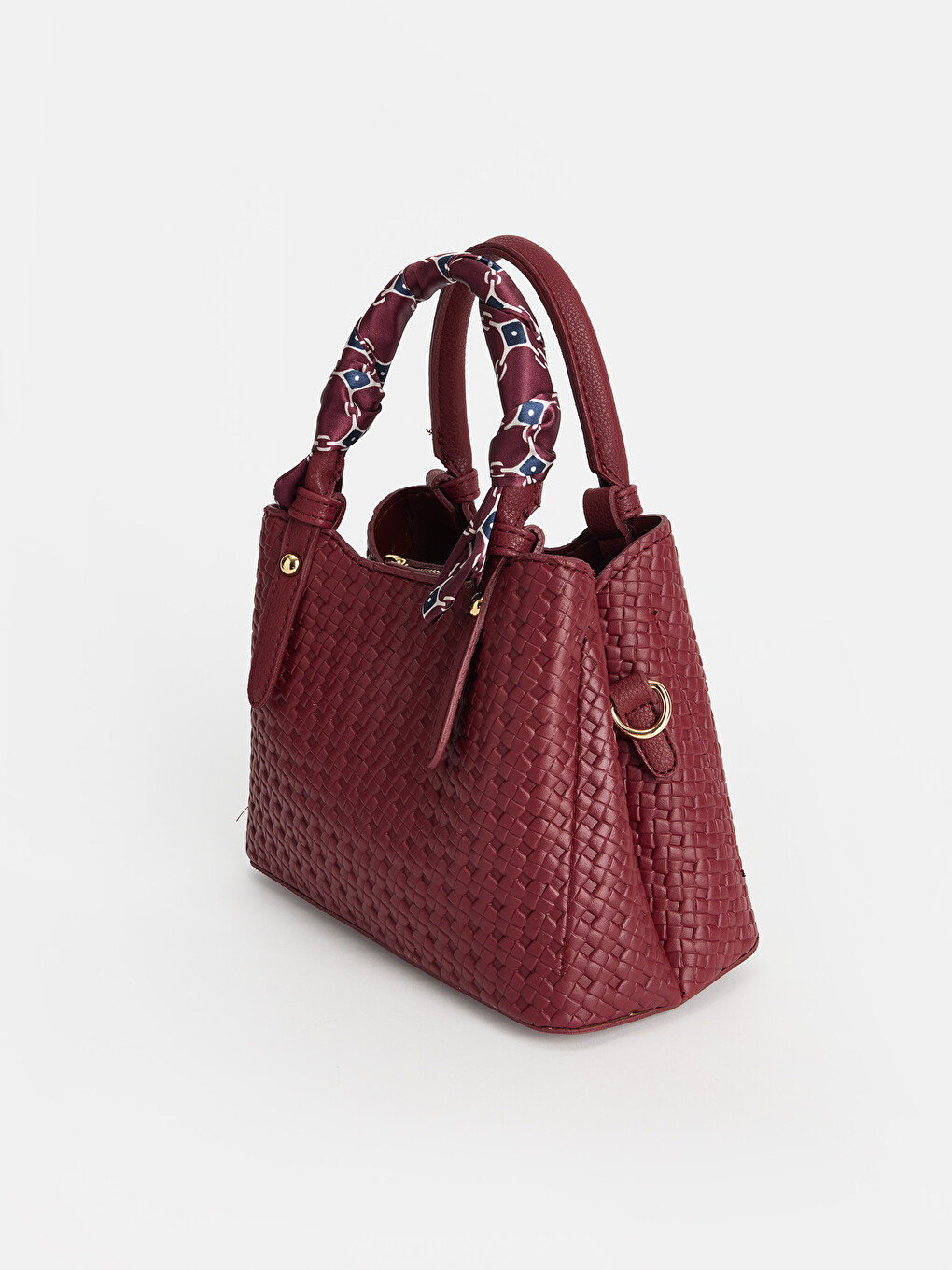 Woman Bordeaux Shoulder Bag-2