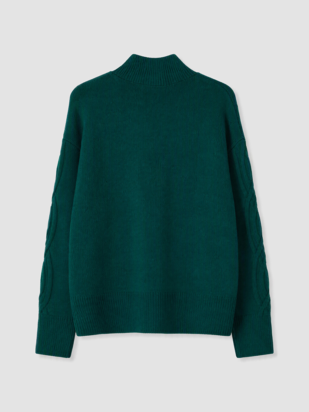Cable Knit Patterned Women's Knitwear Sweater-6