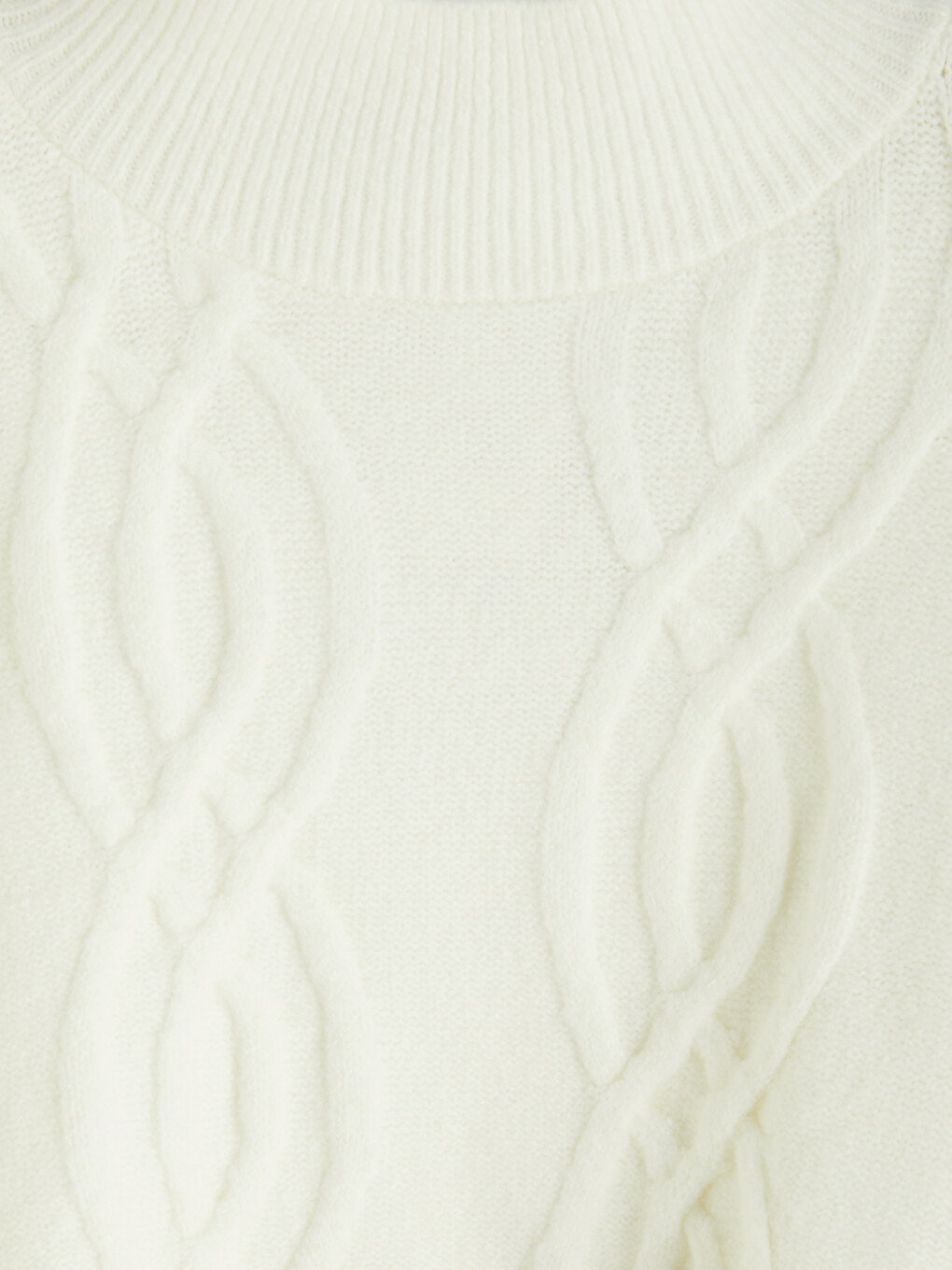 Cable Knit Patterned Women's Knitwear Sweater-6