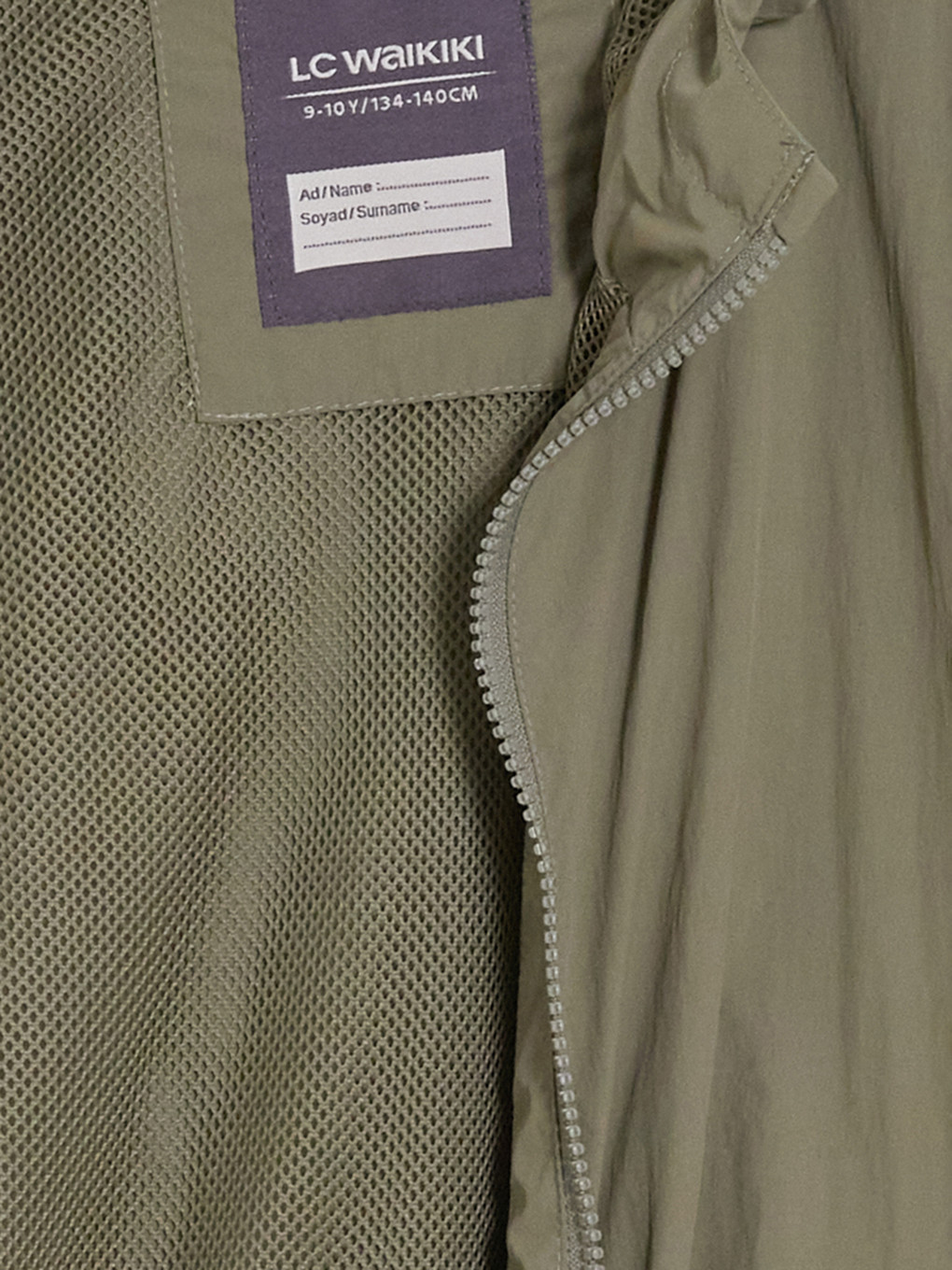 Hooded Boys' Raincoat-4