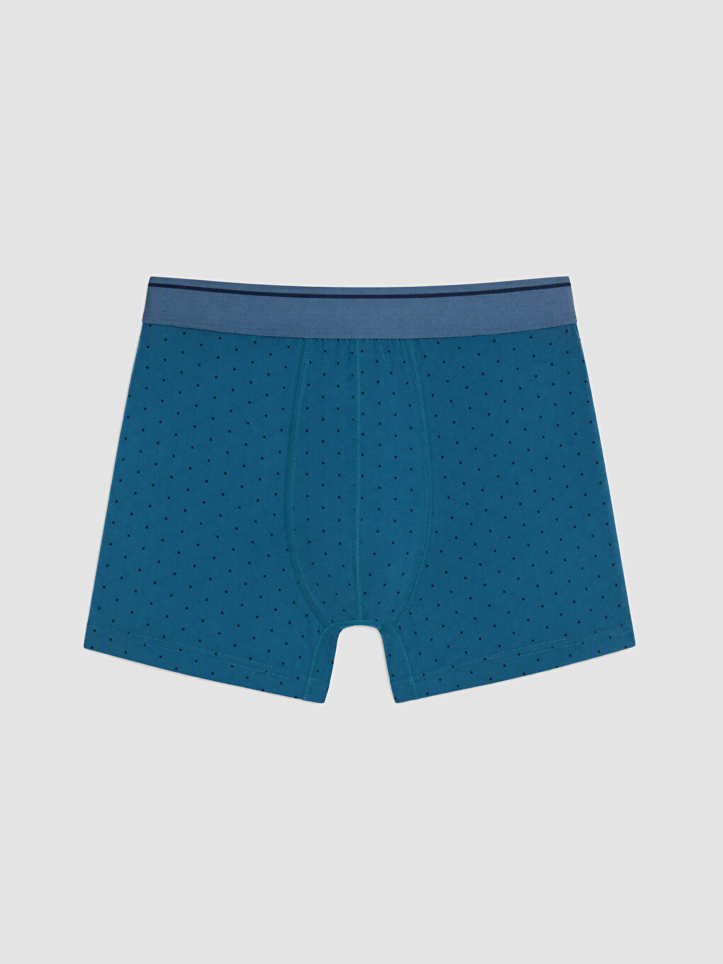 Lacivert Pamuklu Esnek Erkek Boxer 3'lü-2