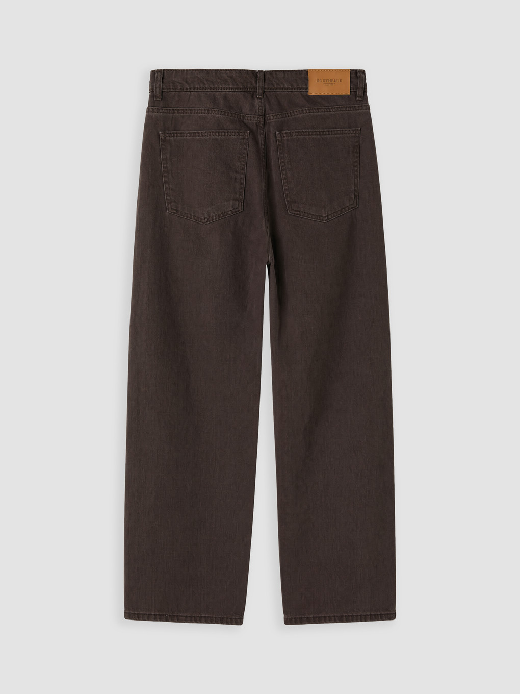 Kahverengi 710 Loose Fit Erkek Jean Pantolon-7