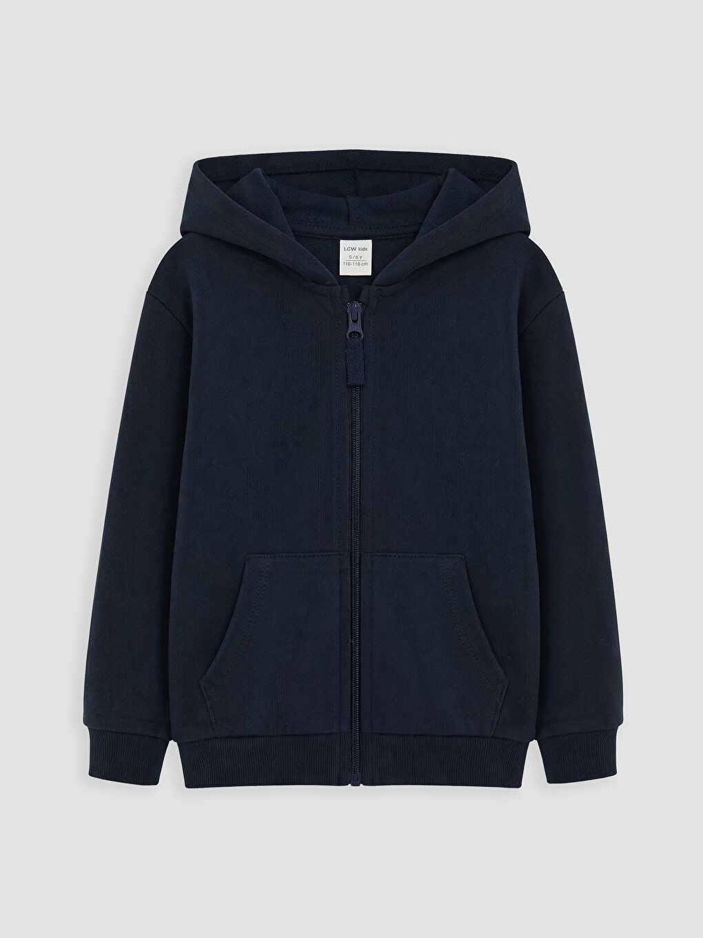 Lacivert Erkek Çocuk Fermuarlı Sweatshirt