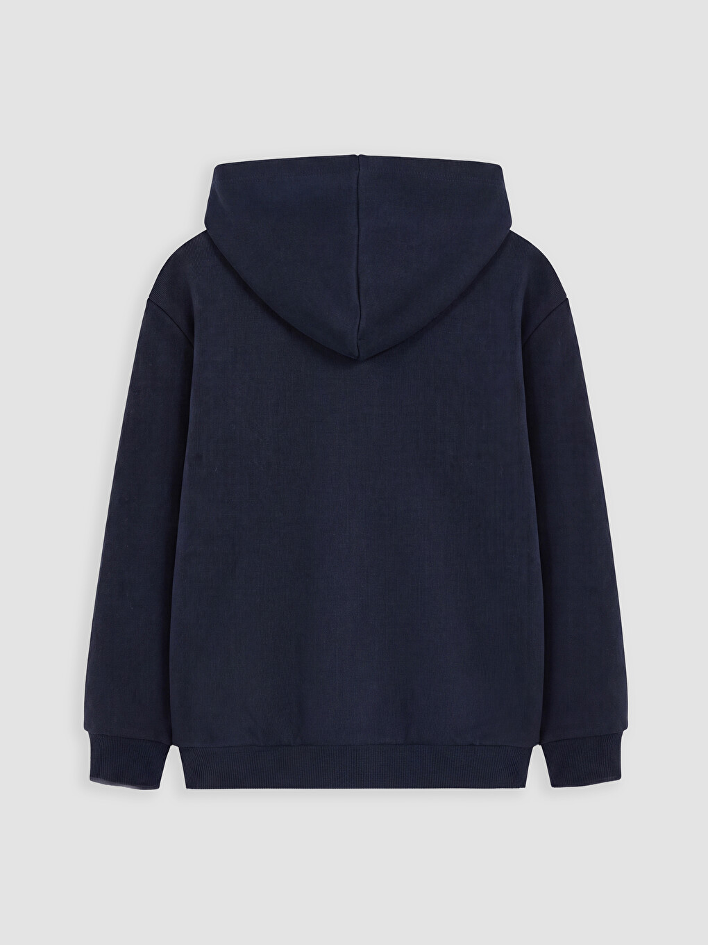 Lacivert Erkek Çocuk Fermuarlı Sweatshirt-2