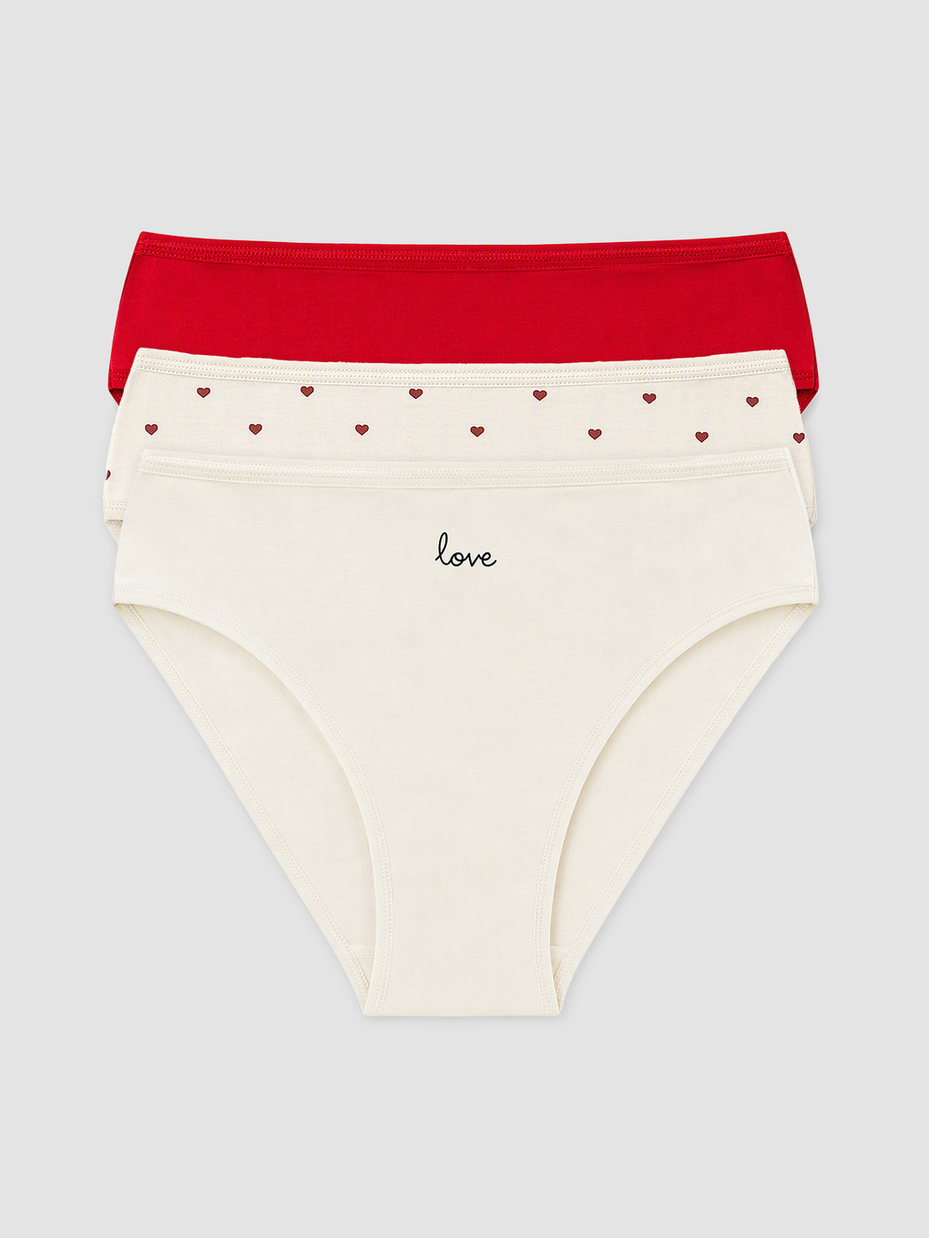 Woman Ecru Knickers