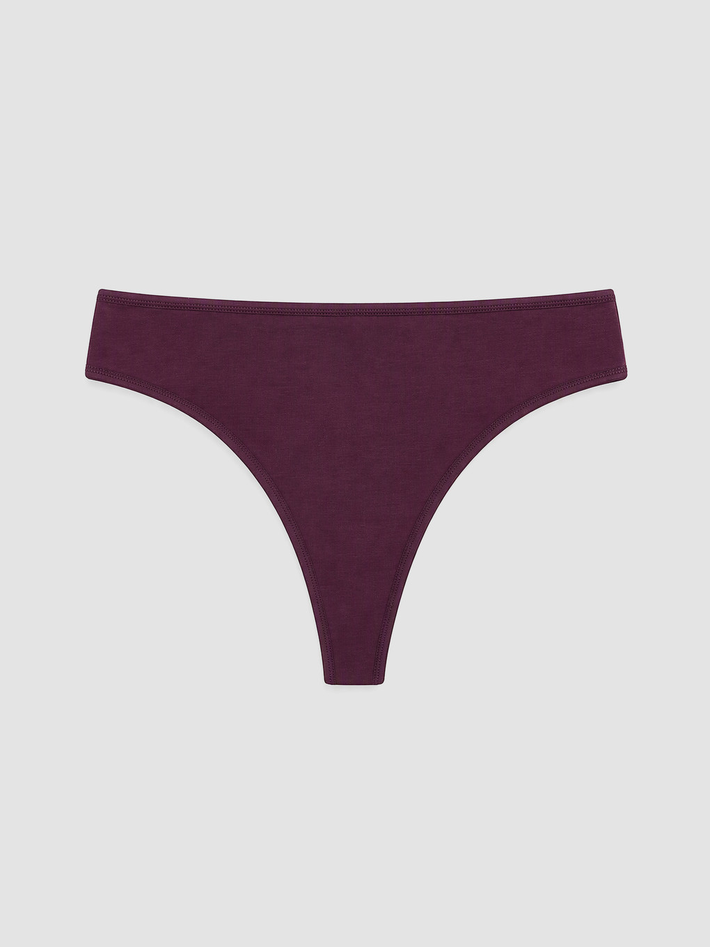 Bordo Leopar Desenli Tanga Külot 3'lü-2