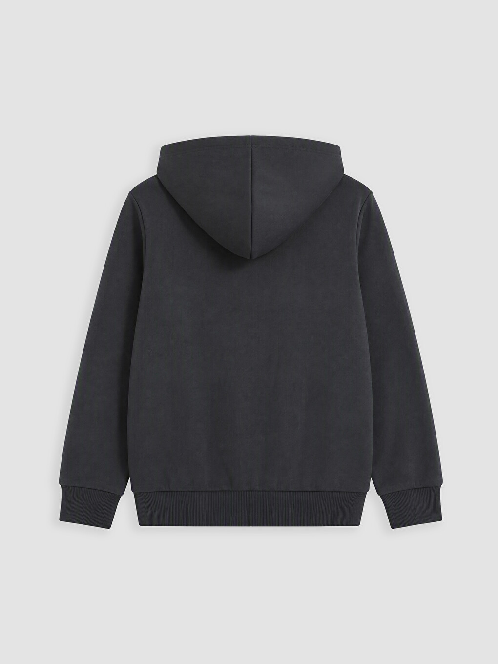 Thick Hooded Boys' Zip-up Sweatshirt-2