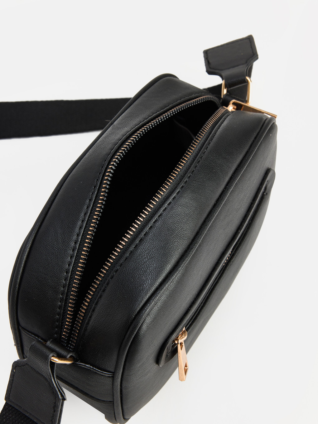 Woman Black Shoulder Bag-3