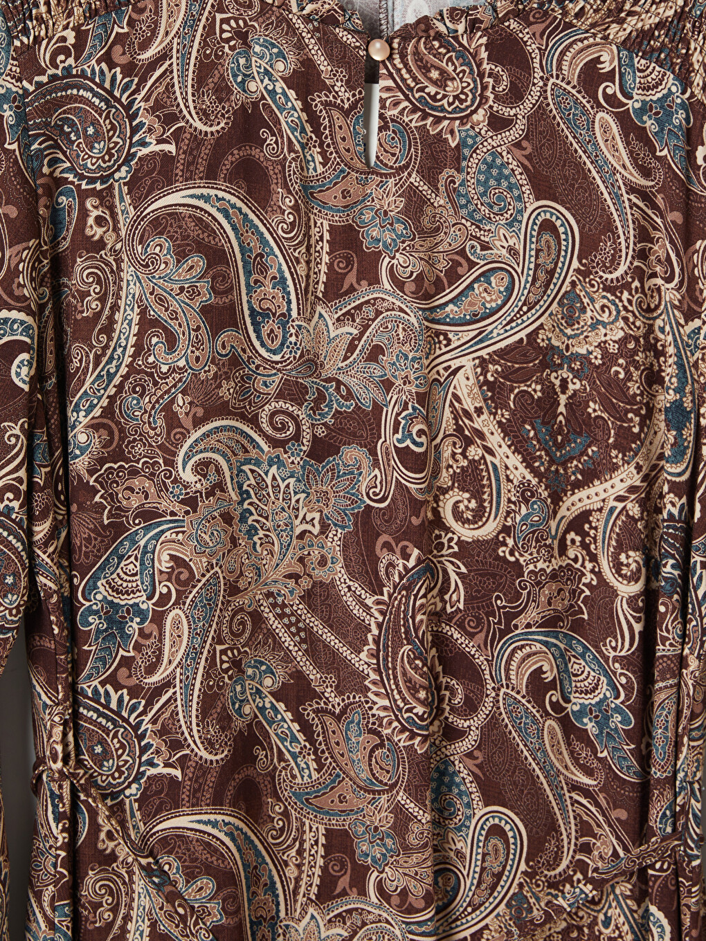 Woman Brown Dress-2