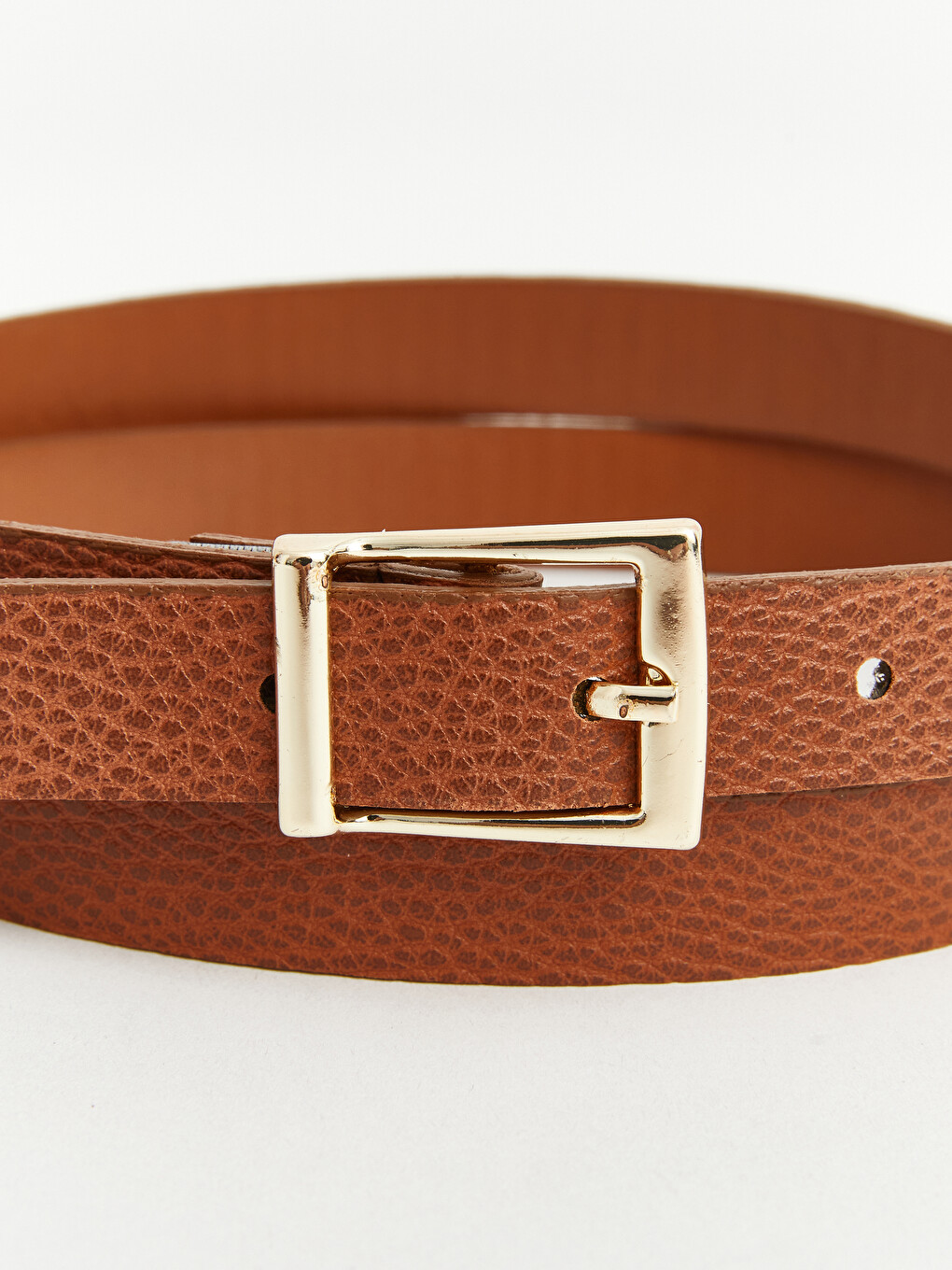 Faux Leather Women's Belt Set 2 Pack-2