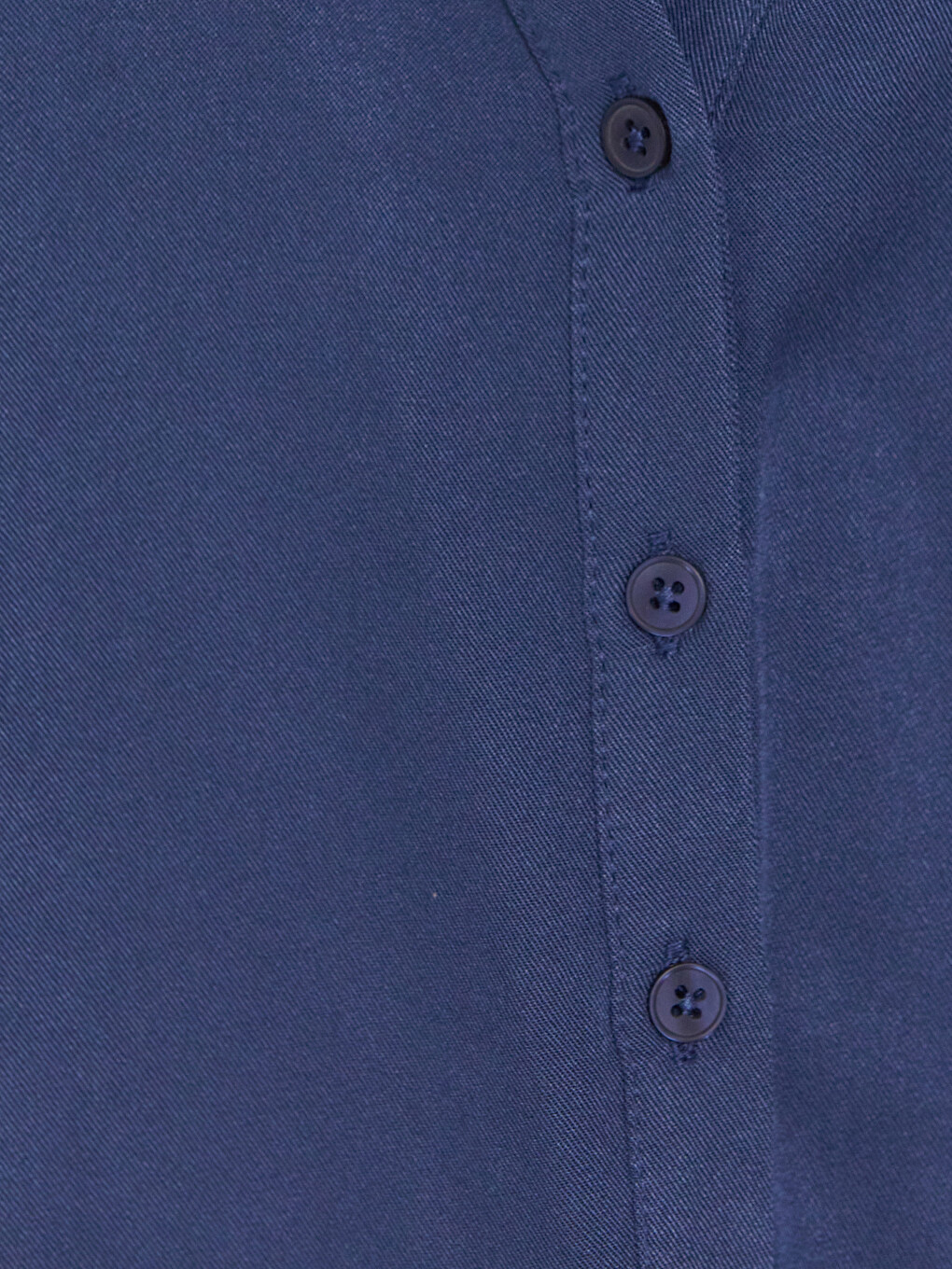 İndigo Kaçık Yaka Fırfır Detaylı Bluz-2