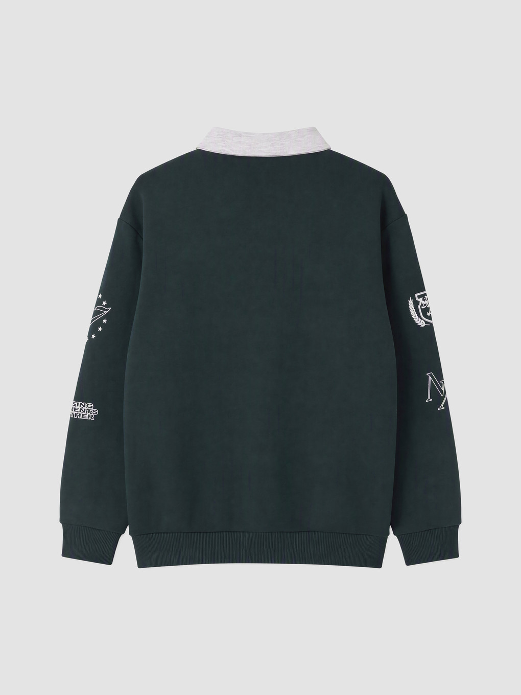 Man Green Sweatshirt-3