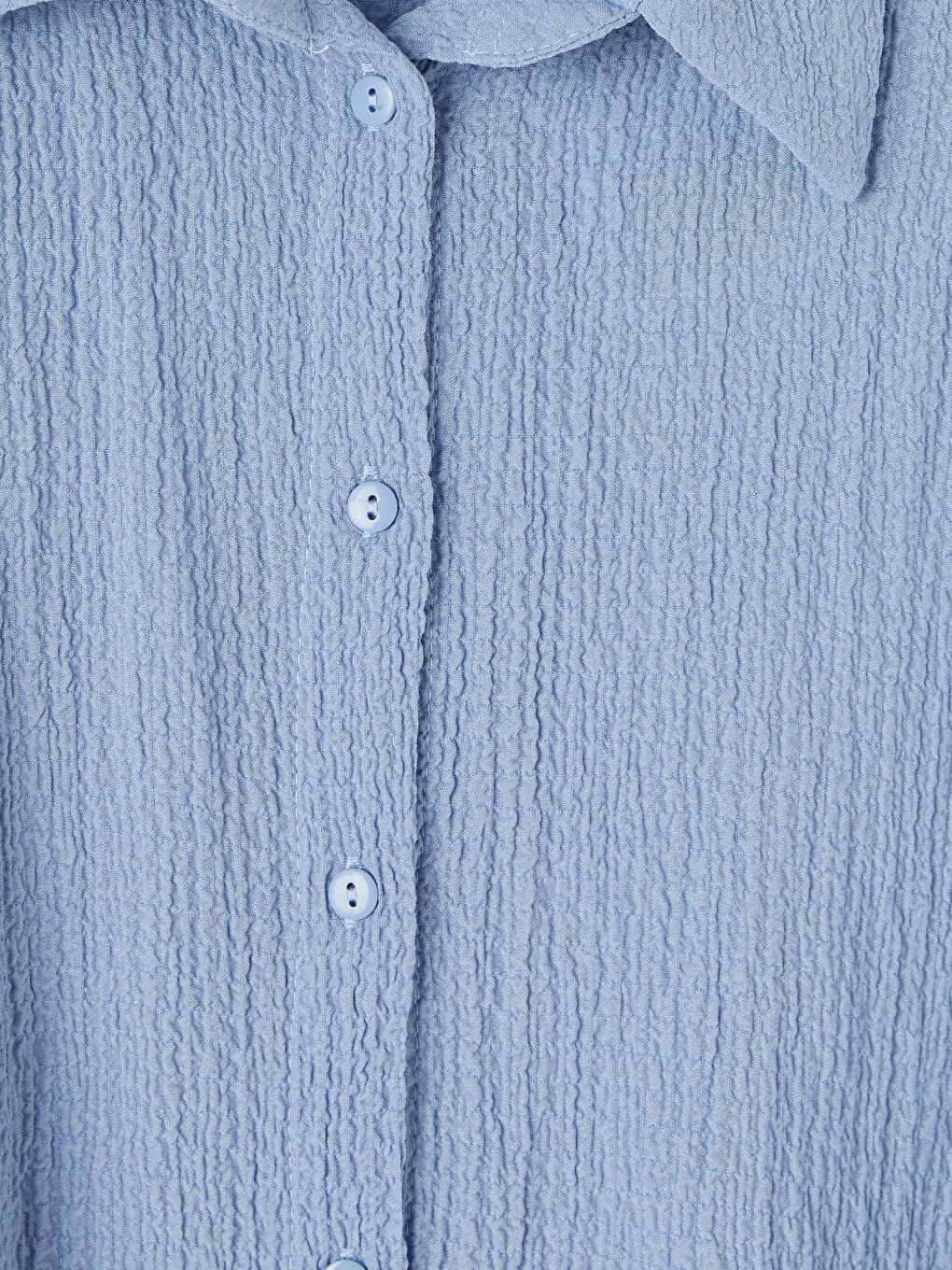 Textured Women's Shirt Tunic-5