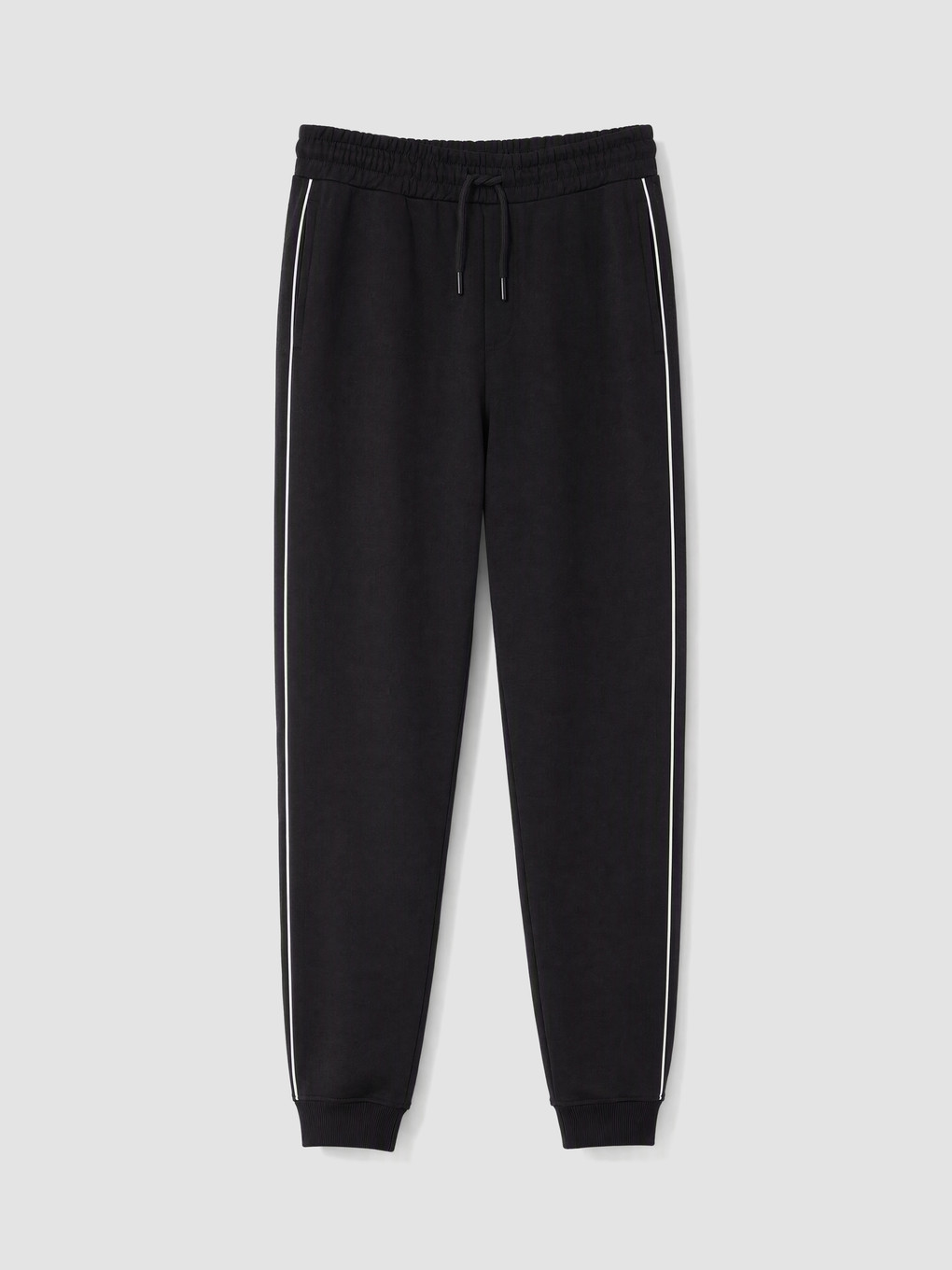 Man Black Jogger Sweatpants