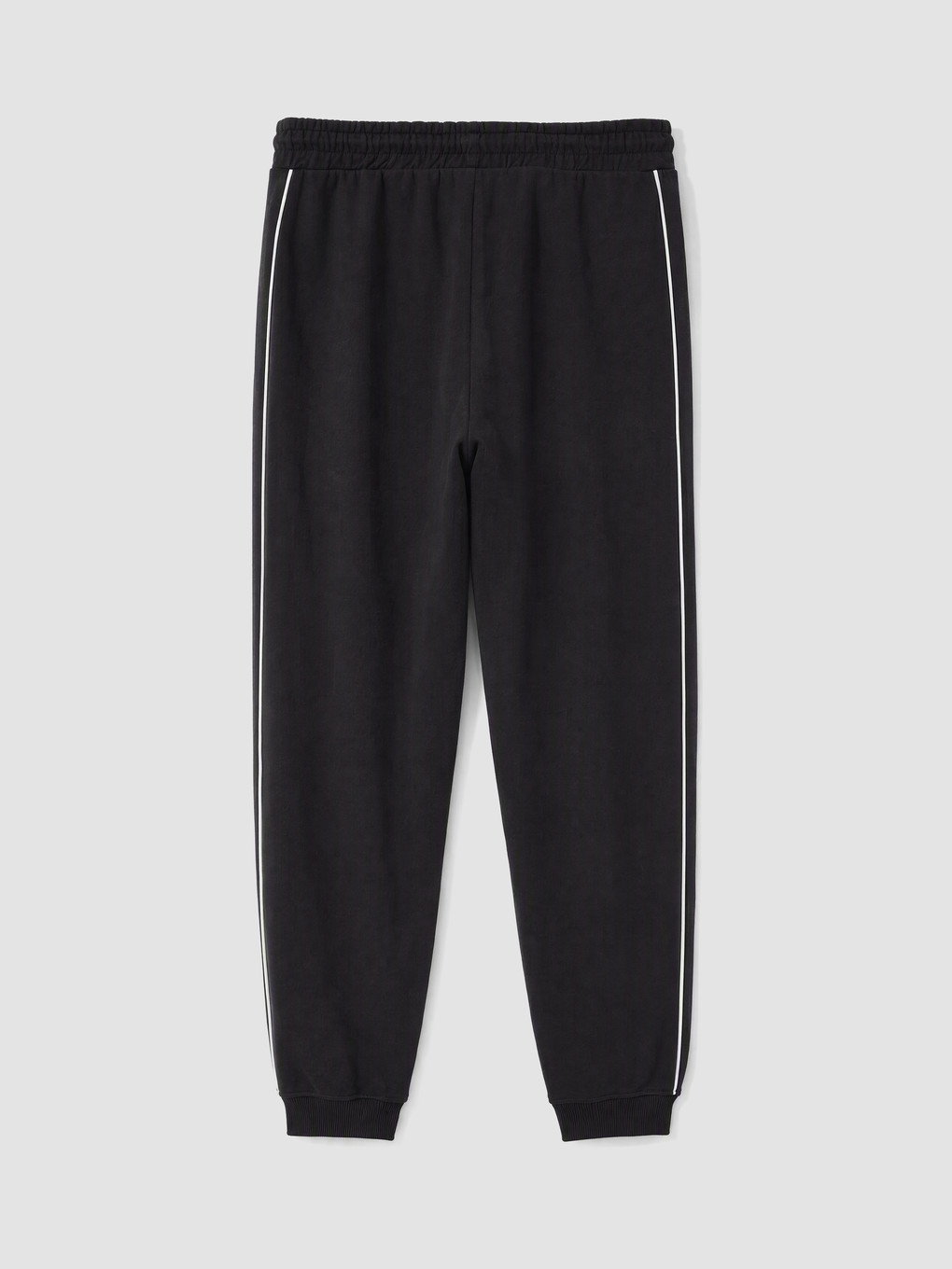 Man Black Jogger Sweatpants-3