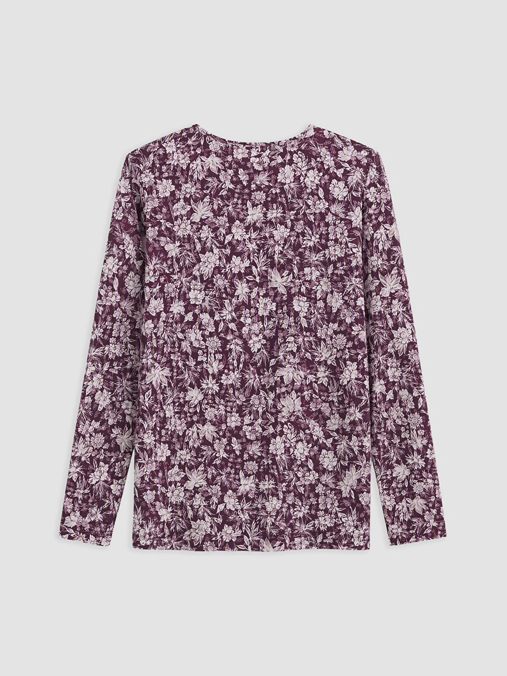 Woman Plum Blouse-1