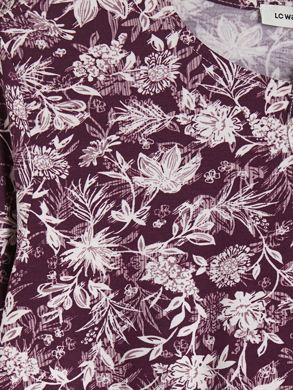 Woman Plum Blouse-2