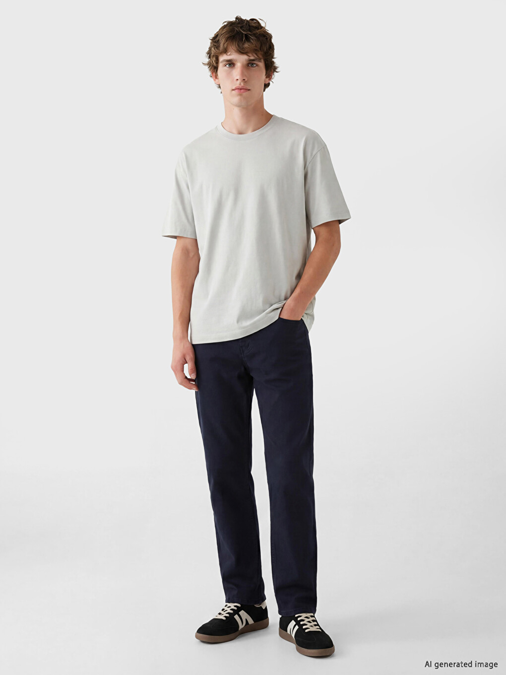 İndigo 700 Straight Fit Erkek Jean Pantolon-1