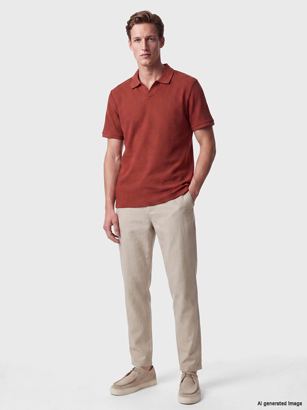 Regular Fit Men's Trousers-1