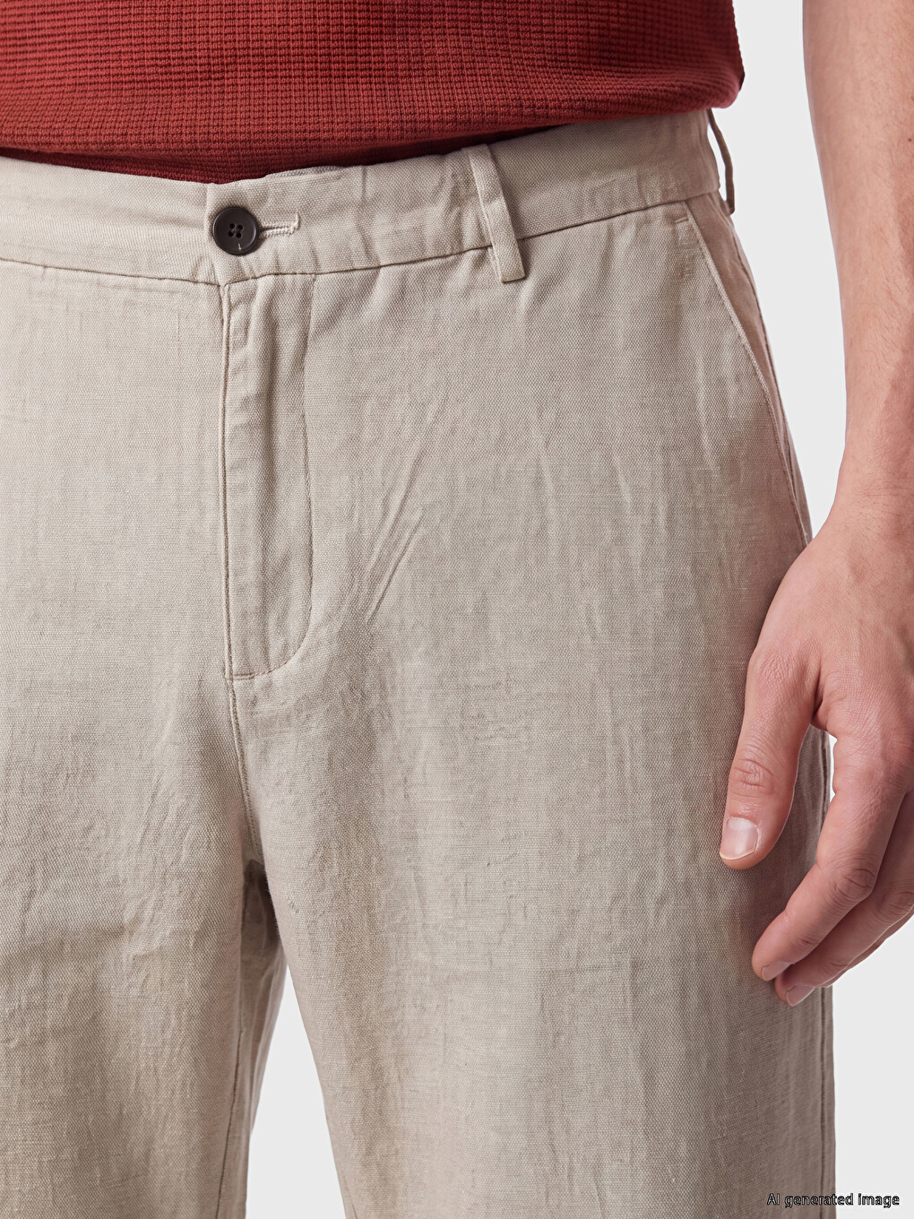 Regular Fit Men's Trousers-2