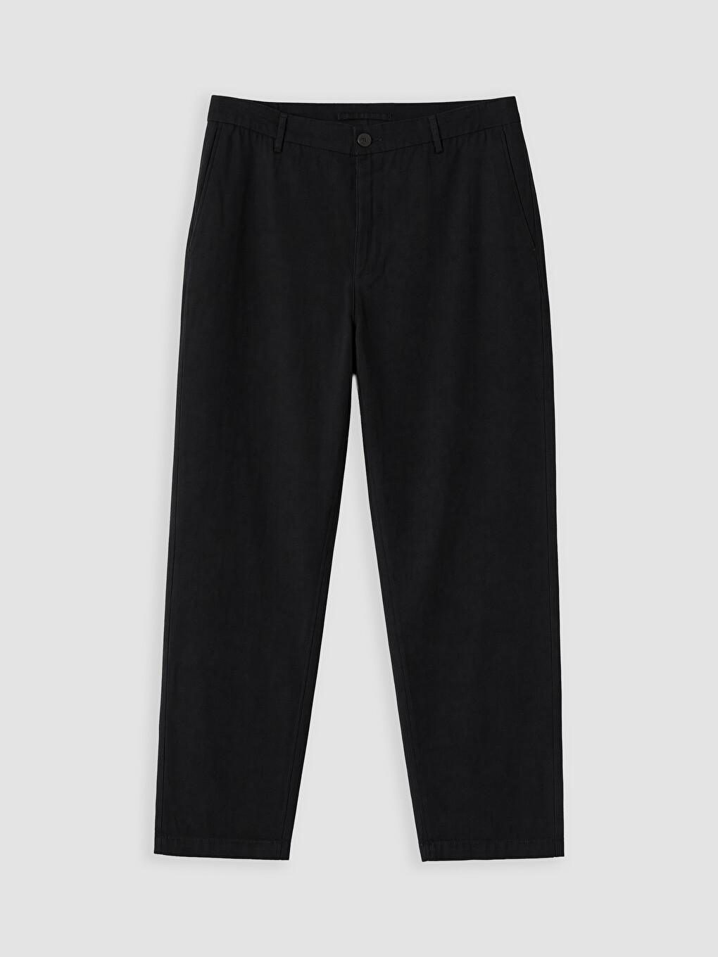 Siyah Regular Fit Erkek Pantolon-4