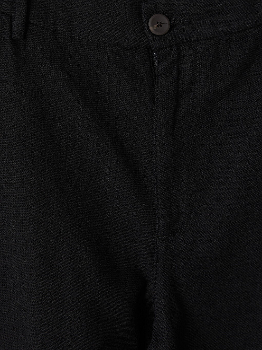 Siyah Regular Fit Erkek Pantolon-5