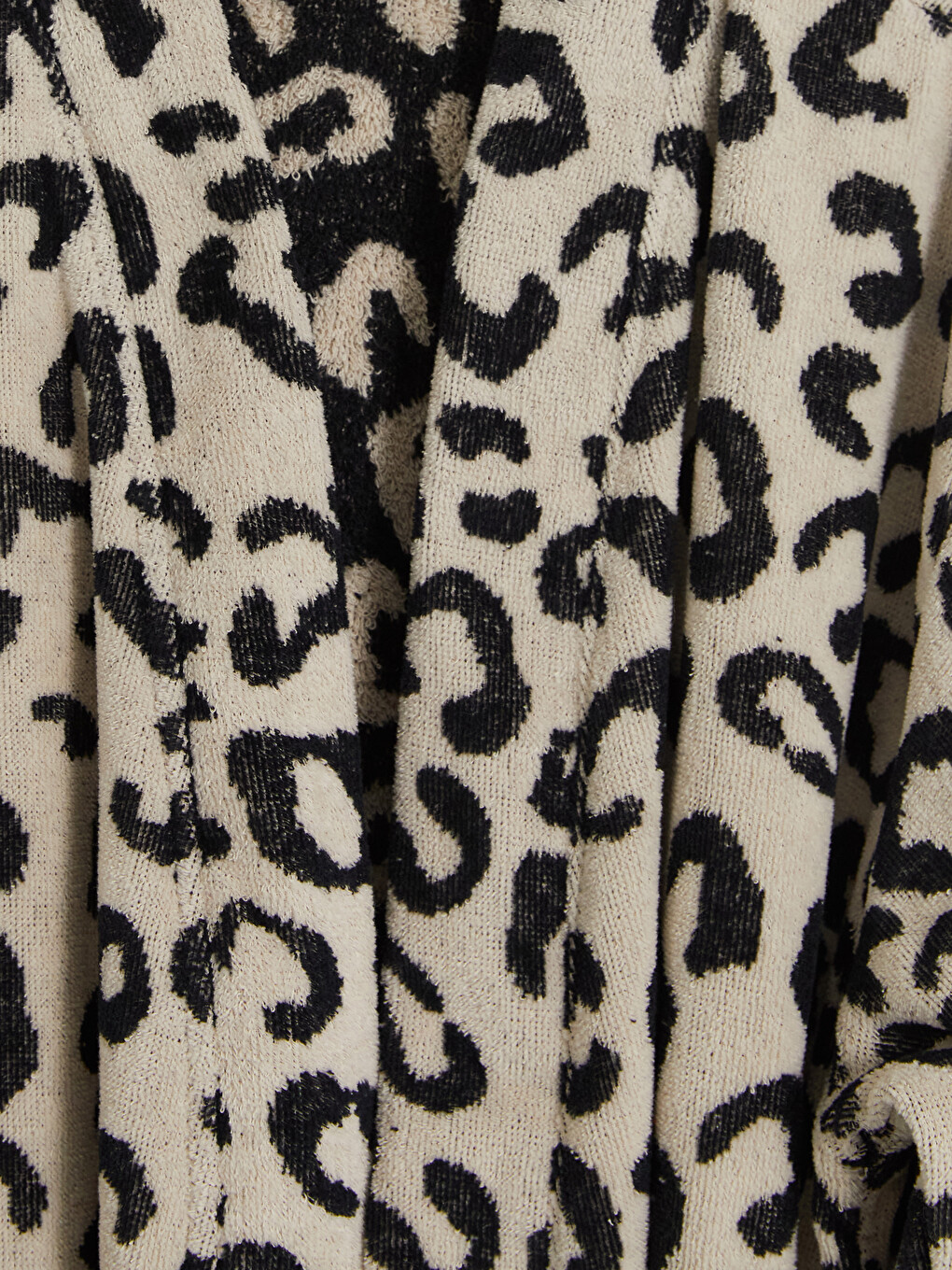 Ženski Ogrtač Sa Leopard Śarom Za Žene-2