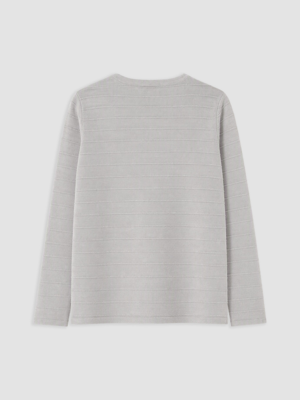 Crew Neck Striped Knitwear Sweater-5