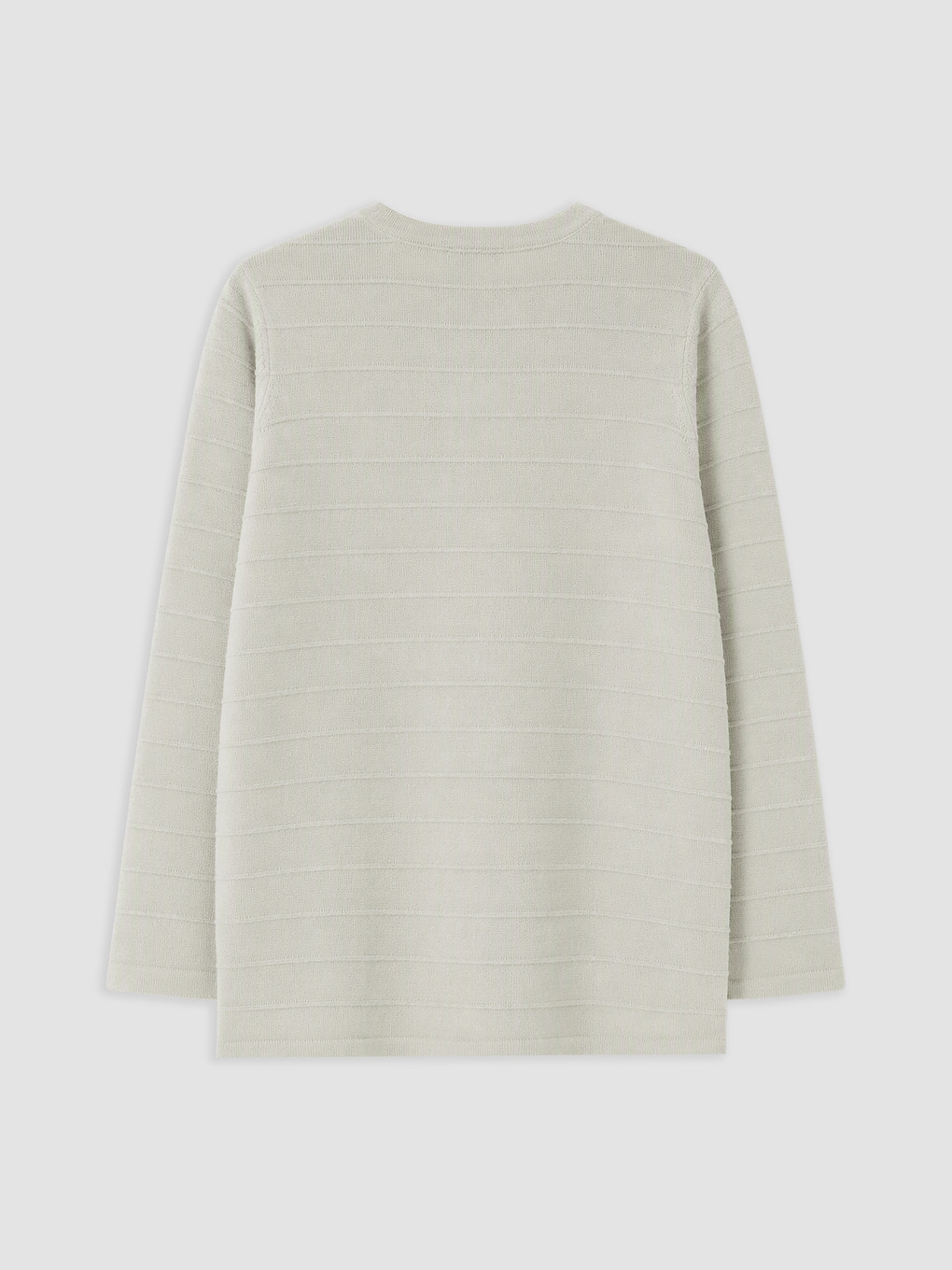 Crew Neck Striped Knitwear Sweater-5