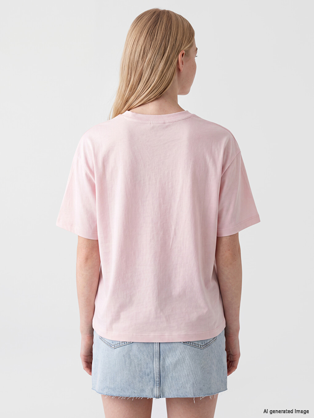 T-shirt I Stampuar Me Stitch Me Prekje Të Butë Për Gra-3