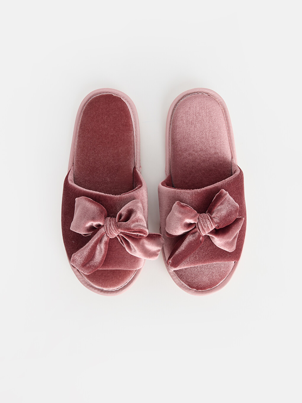 Bow Detailed Women's Home Slipper-2