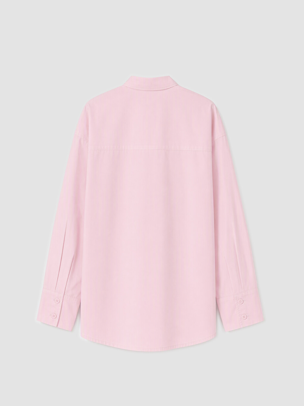 Oversize Popeline Damenhemd-5