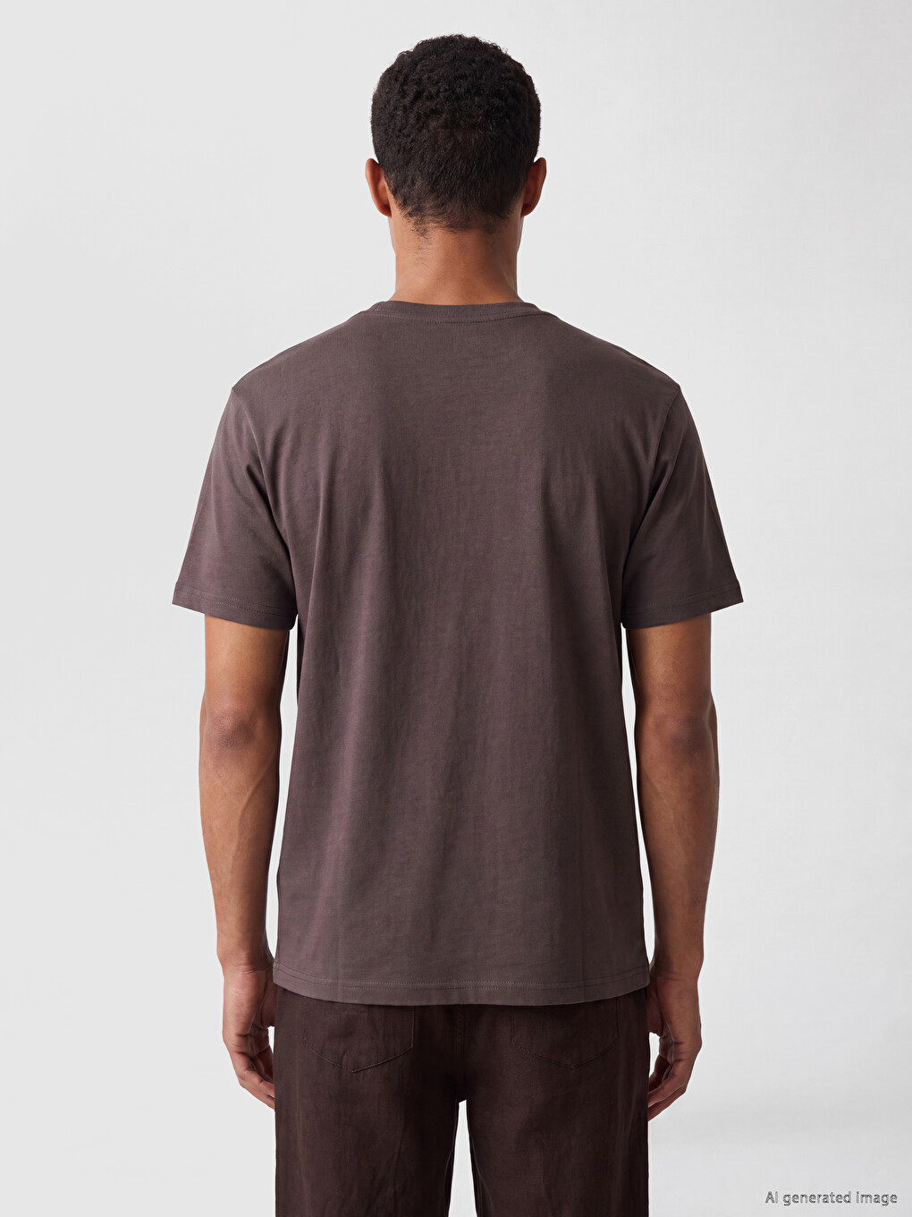 Crew Neck Men's T-shirt-3