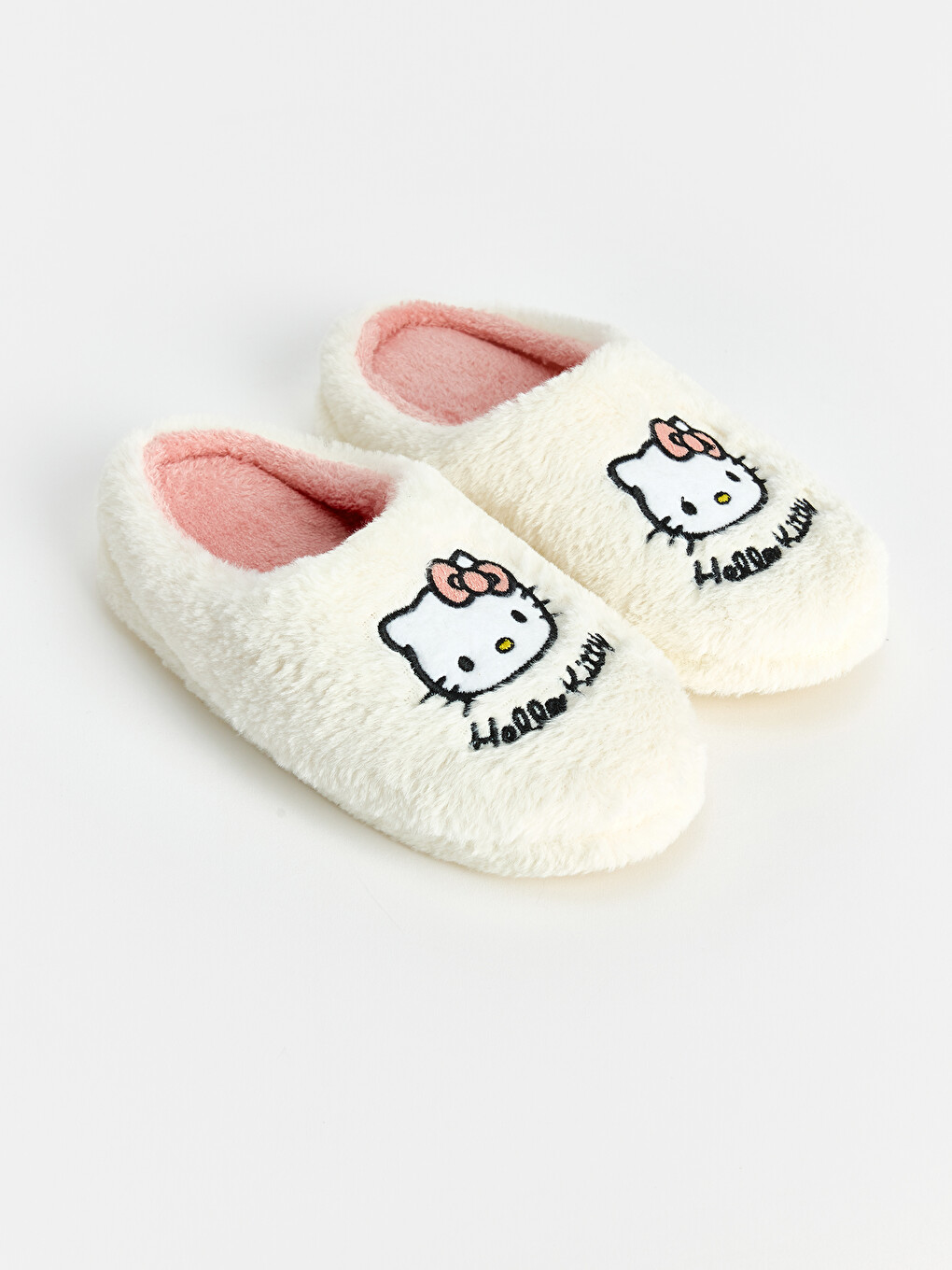 Karışık Hello Kitty Nakışlı Kız Çocuk Ev Terliği-1