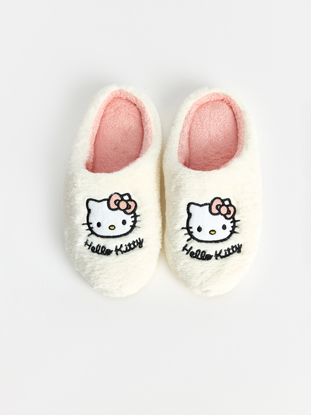 Karışık Hello Kitty Nakışlı Kız Çocuk Ev Terliği-3