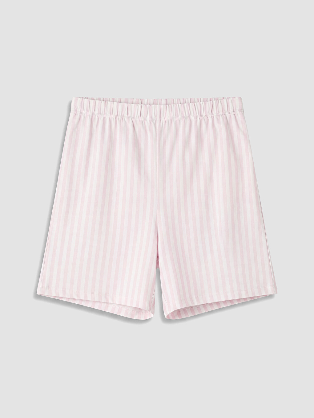 Ekru Nakışlı Kadın Şortlu Pijama Takımı-3