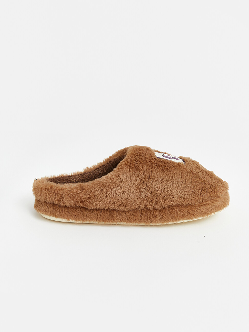 Printed Plush Women's Home Slipper-2