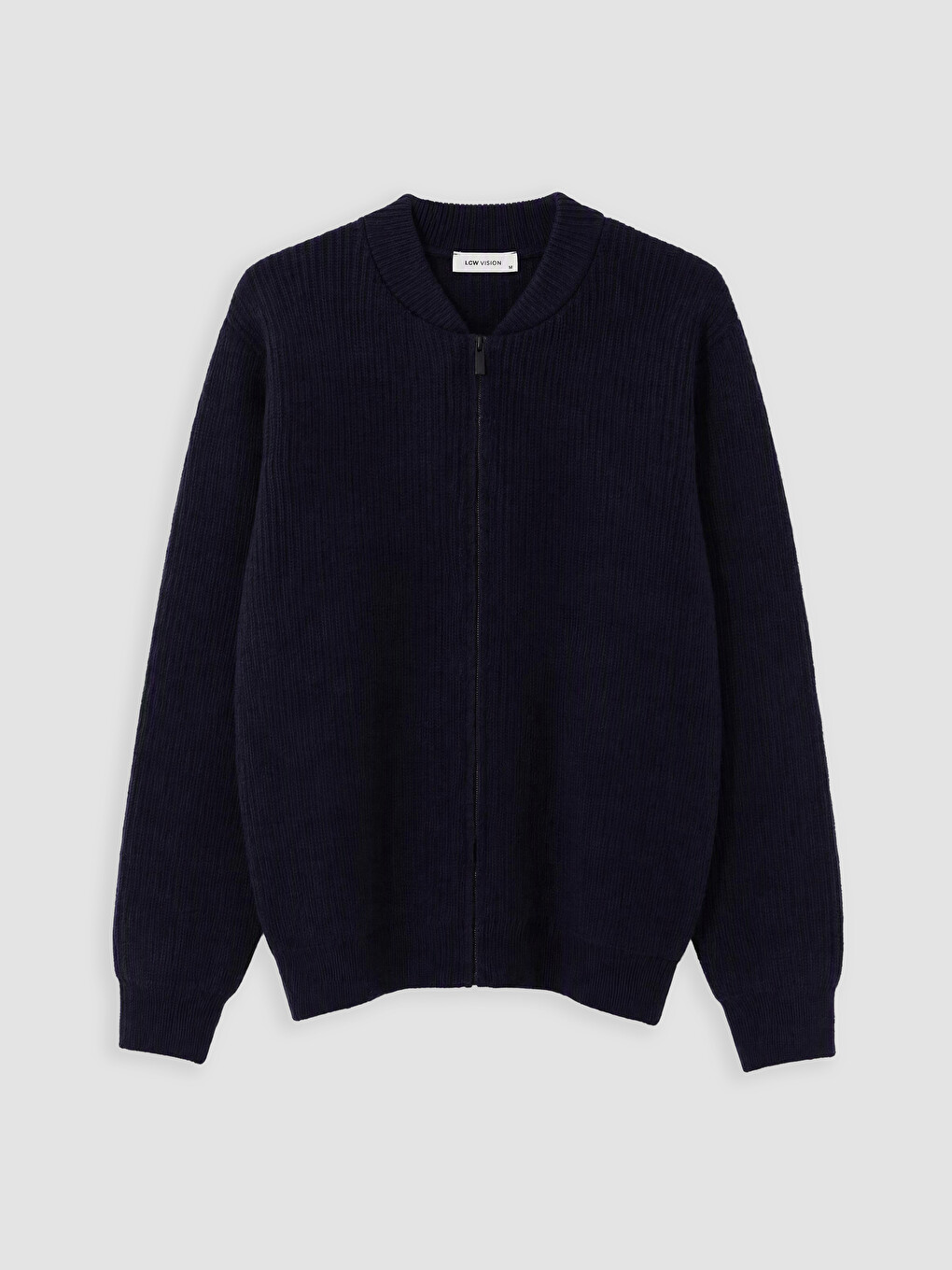 Man Navy Cardigan