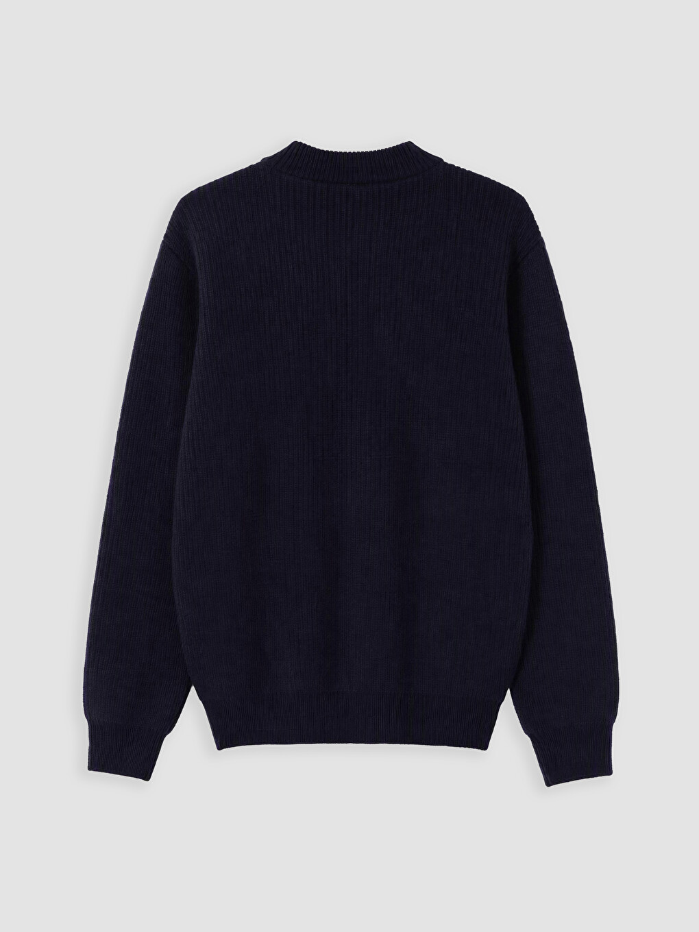 Man Navy Cardigan-2
