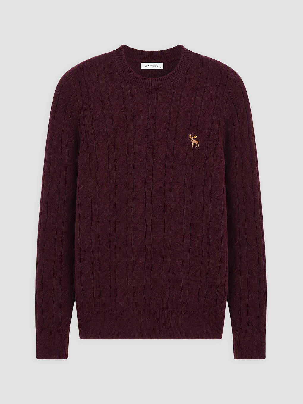 Crew Neck Men's Knitwear Sweater
