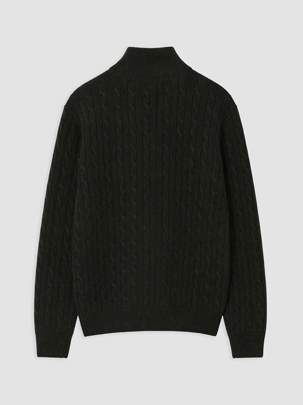 Mock Neck Men's Knitwear Sweater-4