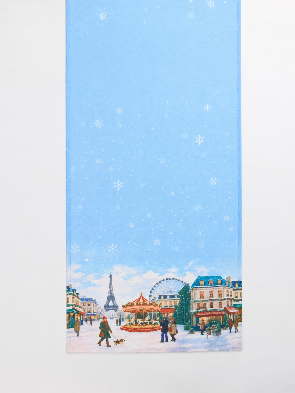 New Year Themed Runner 45x150 Cm-1