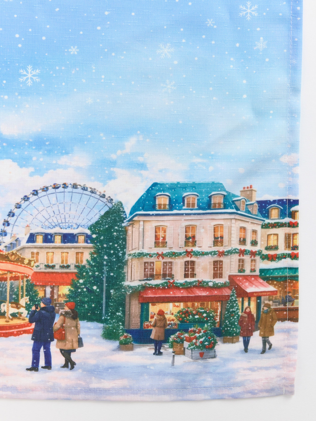 New Year Themed Runner 45x150 Cm-2