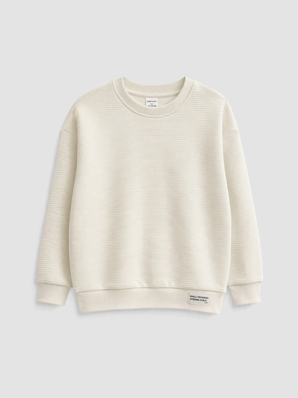 Boy Beige Sweatshirt