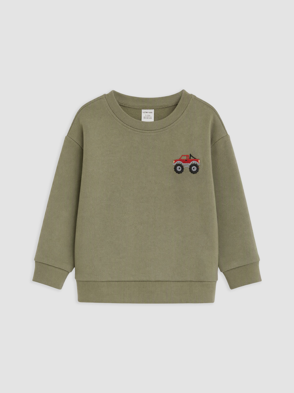Boy Khaki Sweatshirt