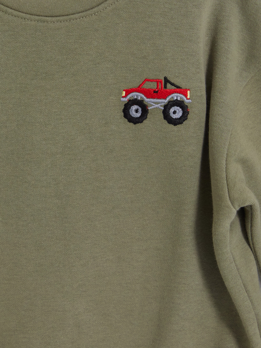 Boy Khaki Sweatshirt-2