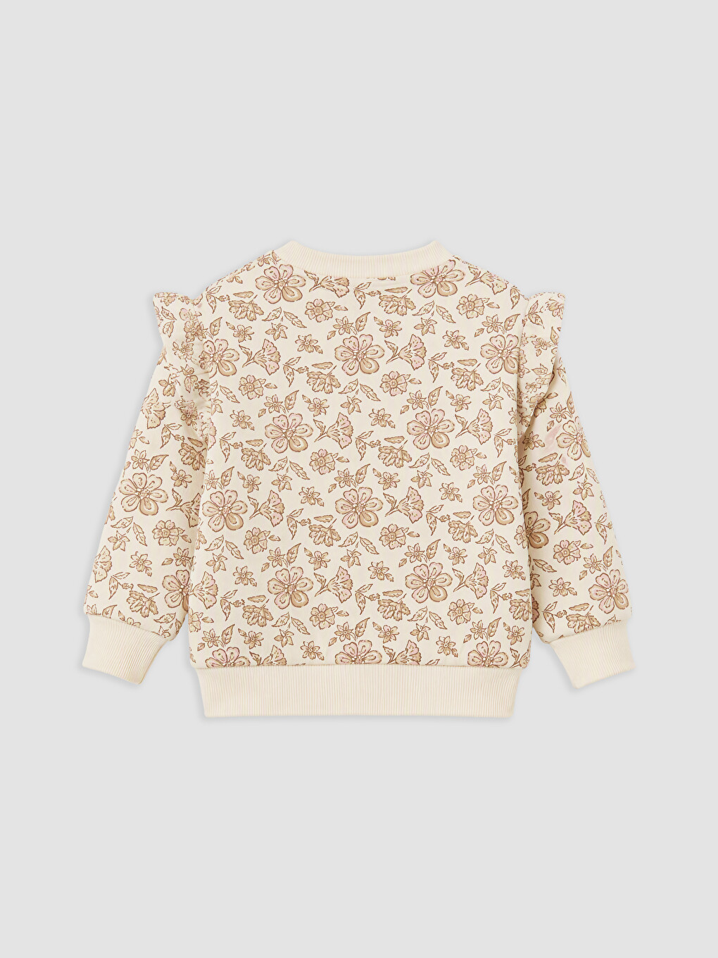 Embroidered Floral Baby Girls' Set-2