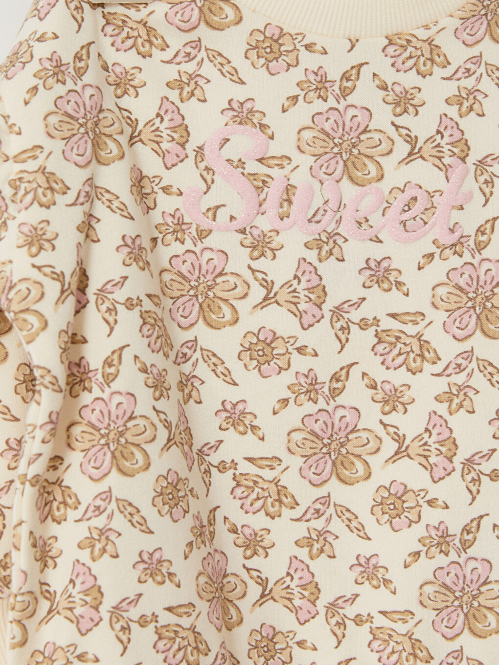 Embroidered Floral Baby Girls' Set-5