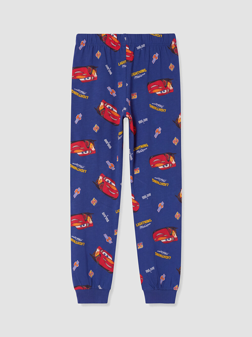 Kırmızı Cars Baskılı Erkek Çocuk Pijama Takımı-6