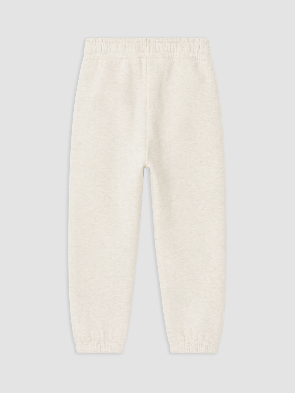 Boy White Jogger Sweatpants-3
